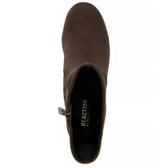 Reaction Kenneth Cole Women's Road Stretch Dress Booties Chocolate Size 9.5 NWB - Picture 5 of 8